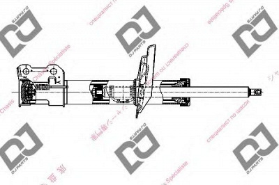 DJ PARTS ds1922gs -  Амортизатор
